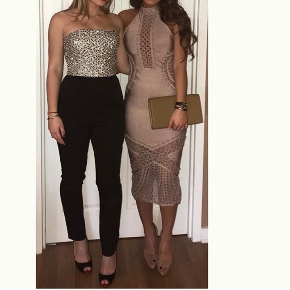 Missguided over the knee dress